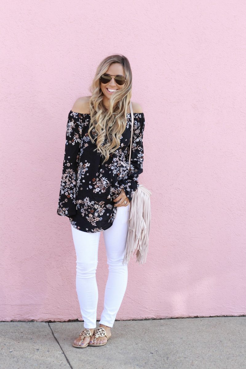 Beachy Boho Chic - Florals & Fringe for Spring - According to Blaire