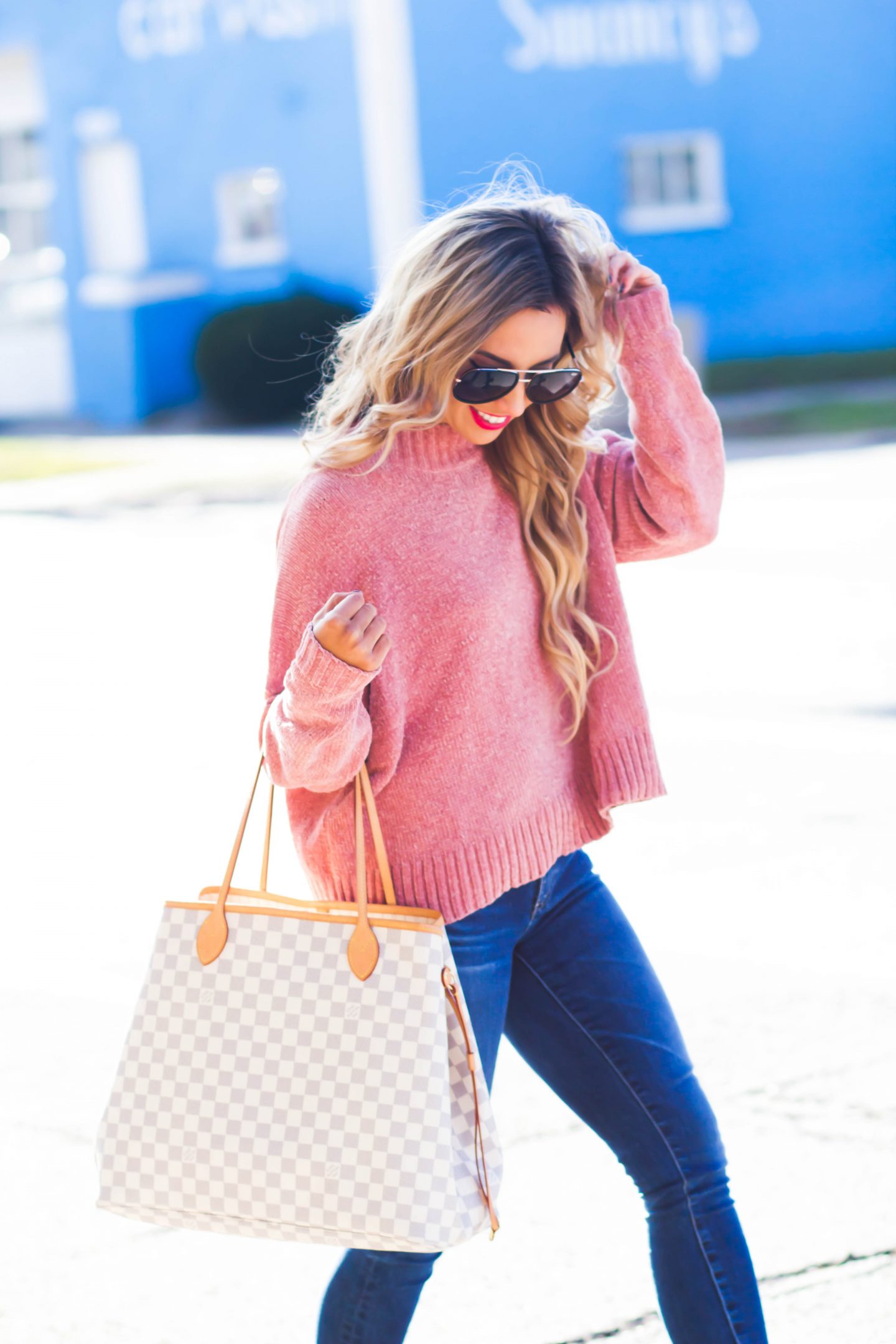 The Perfect Chenille Pullover under $50 - According to Blaire