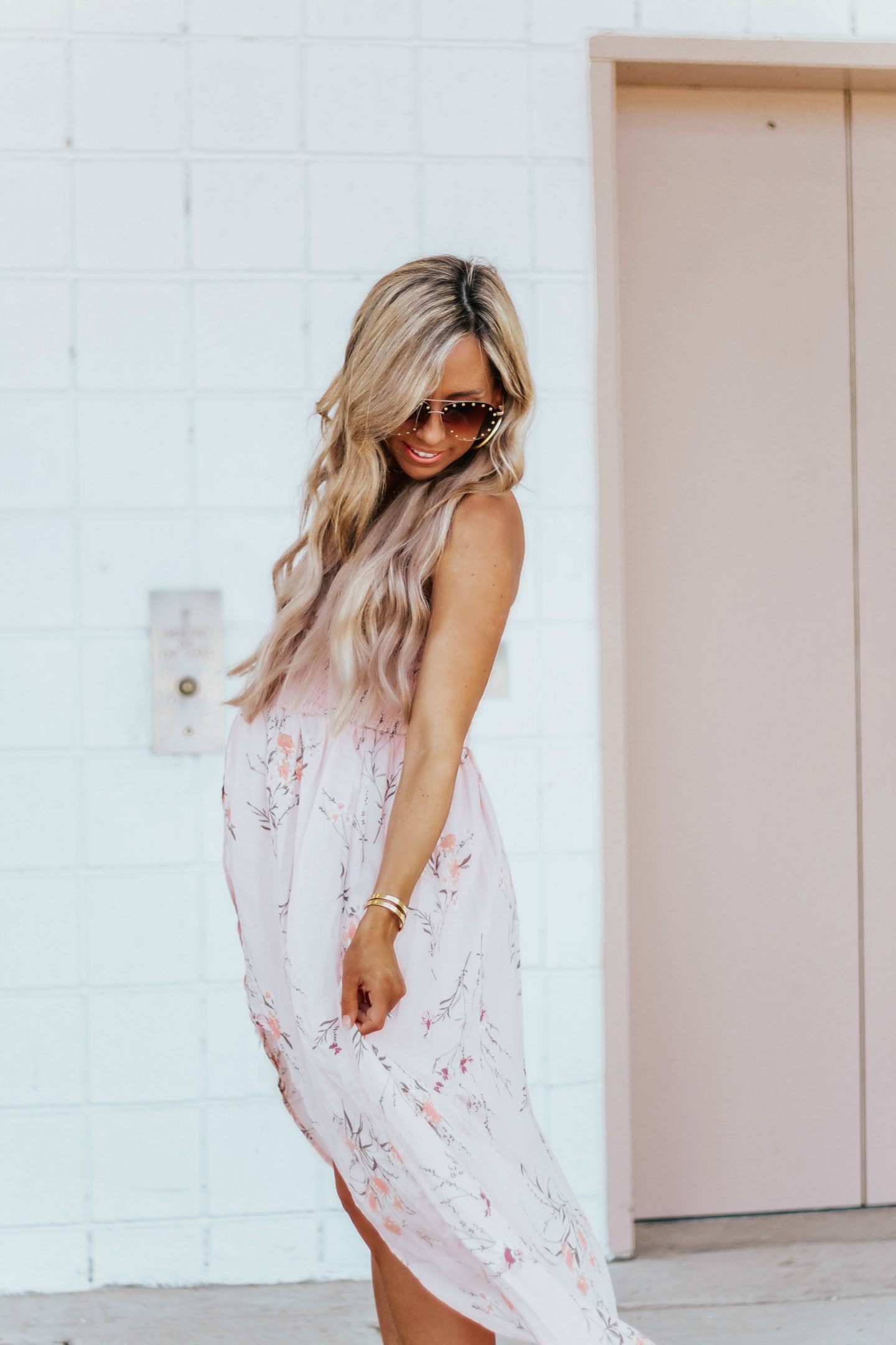 Floral Maxi Romper – Maternity Friendly